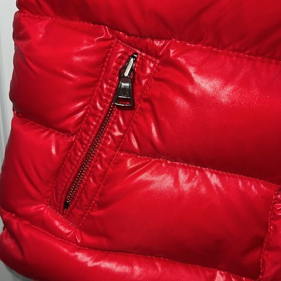 MONCLER UNISEX KIDS BERNARD GILET RED VEST LIKE NEW 2Y - Picture 2 of 15